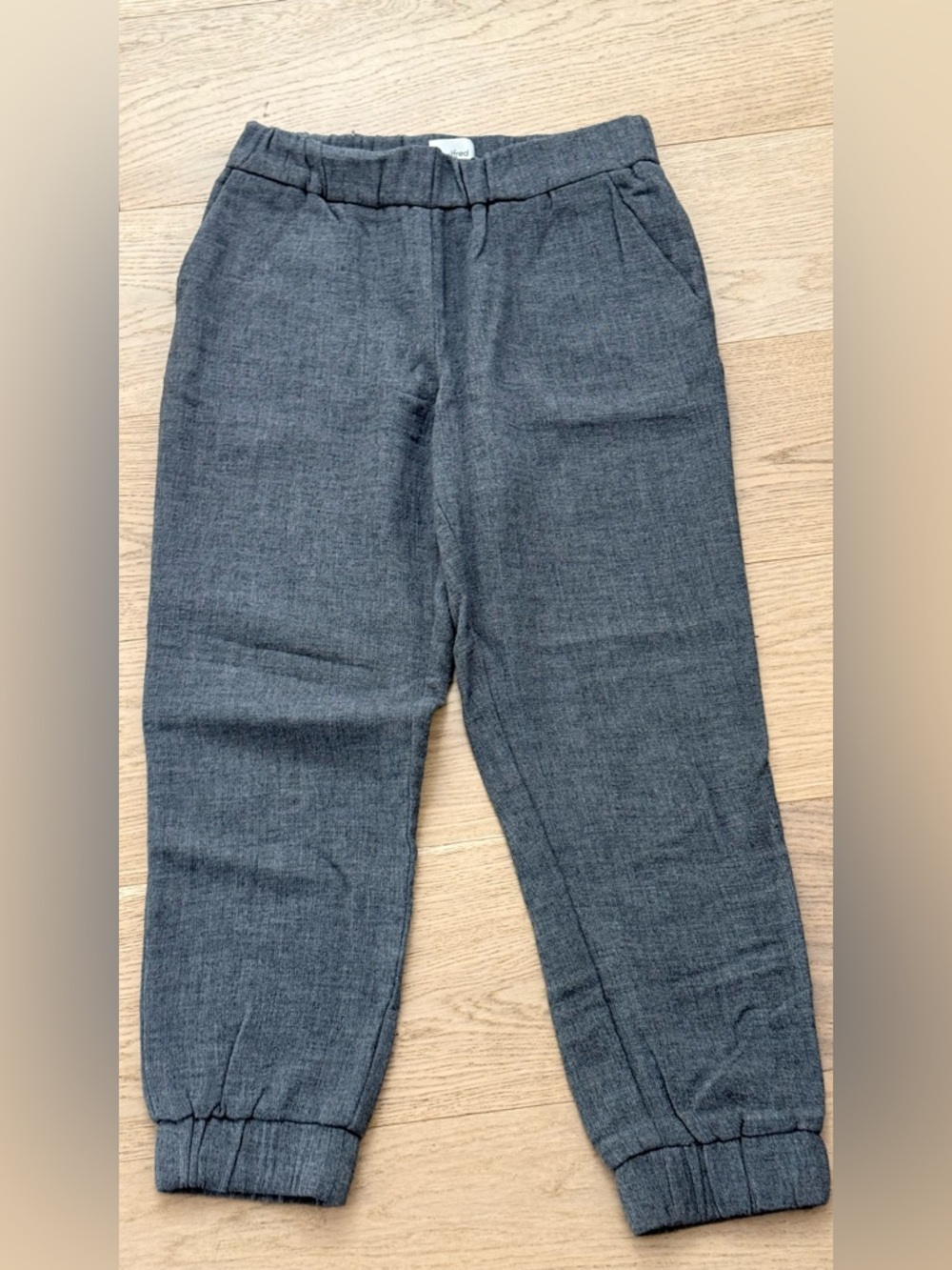 Wilfred Kids Charcoal Knit Jogger Pants